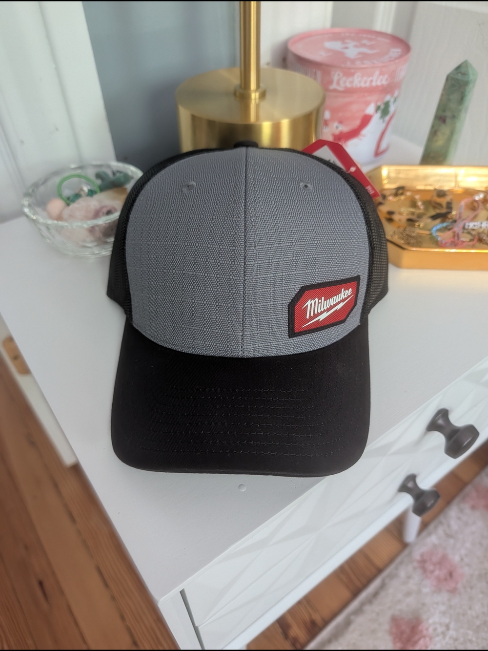 Milwaukee Gridion (Original) Gray and Black Trucker Cap